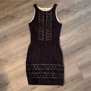 Nightcap Black Mini Dress